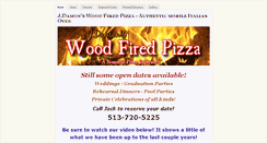 Desktop Screenshot of jdamonswoodfiredpizza.com